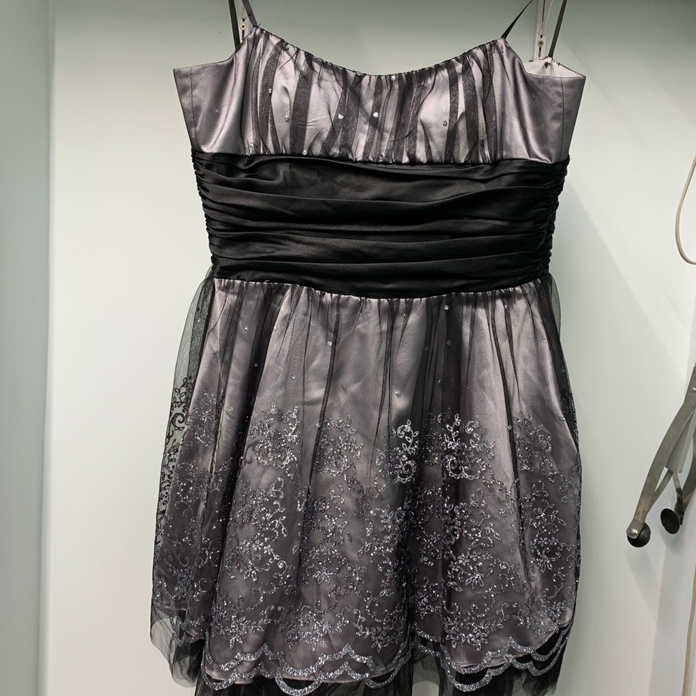 Stunning silver dress